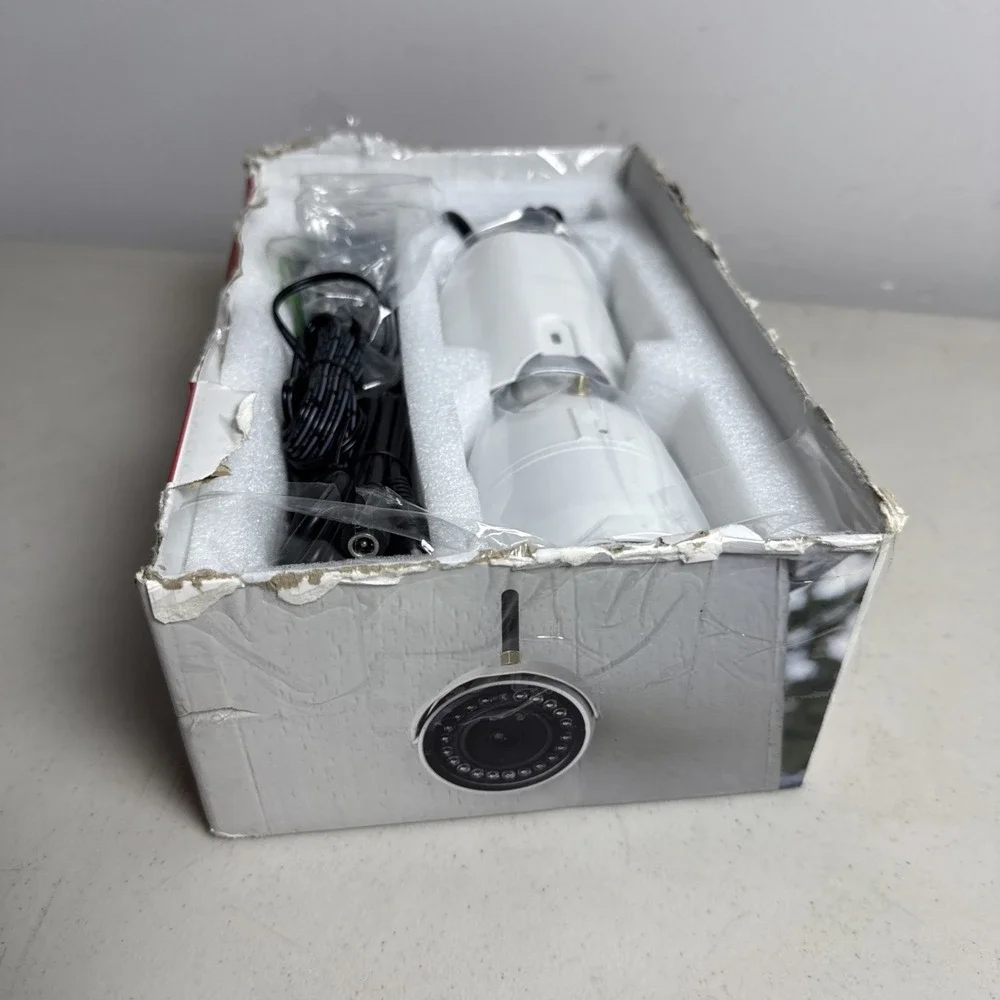 Honeywell IPCAM-WOC1 1080p Wi-Fi Bullet Camera White Open Box Some Cosmetic Wear